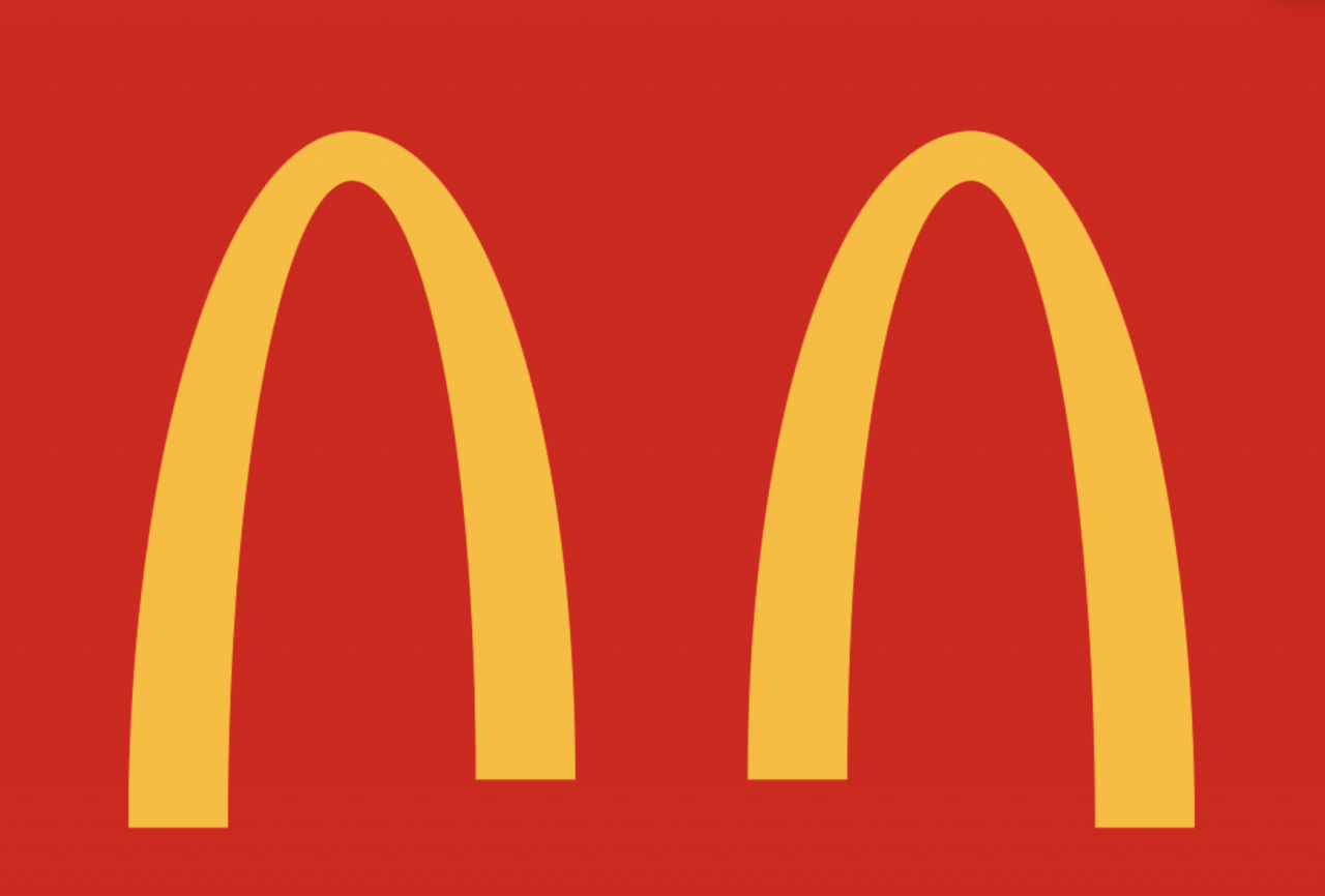 McDonalds Separated Arches