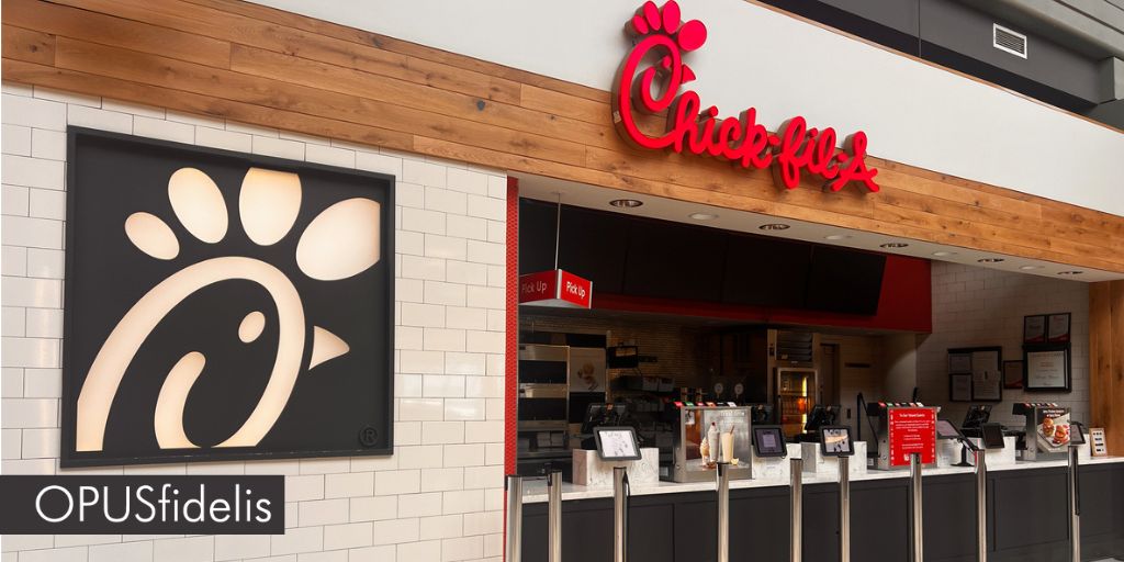 Chick-Fil-A store exterior.