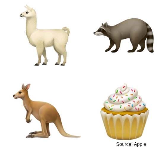 new apple emojis