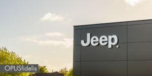Jeep dealership exterior.