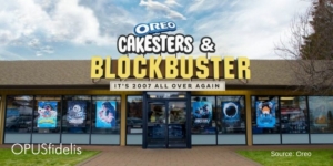 Oreo Blockbuster partnership