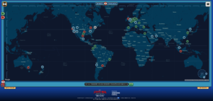 Screenshot of the Spidey Tracker homepage.