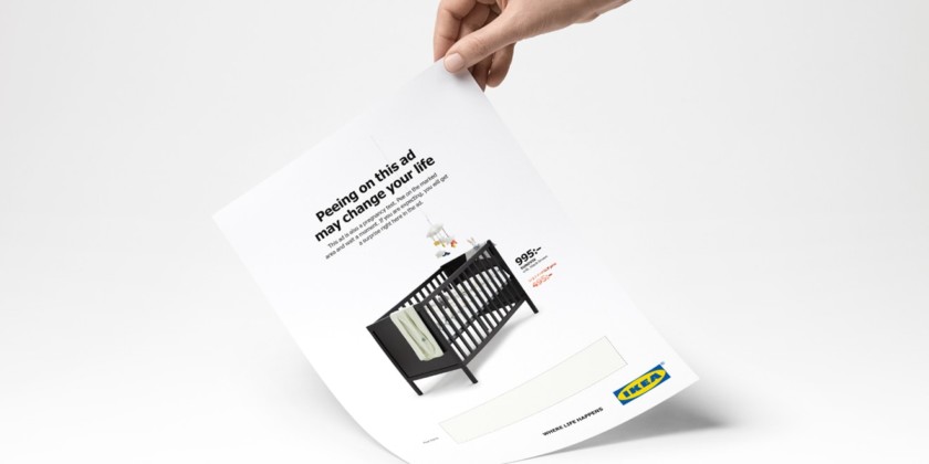 ikea pee crib ad